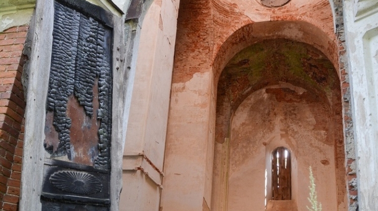 Царква пасля пажару, 2008 год